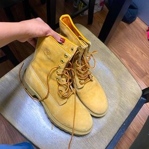 Timberland adults combatBoots size 7.5M
